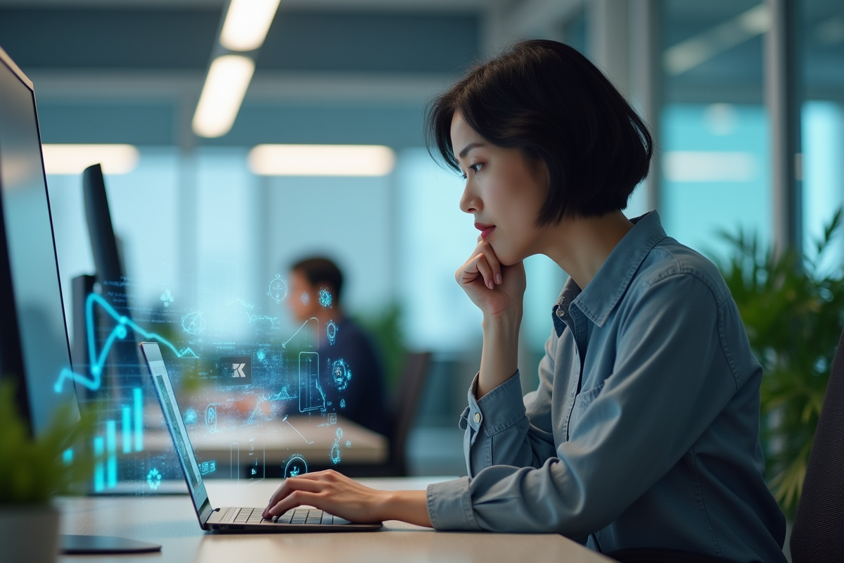 L’impact de l’IA sur le changement du lieu de travail