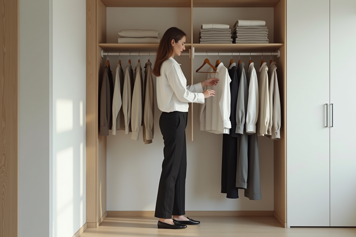 La garde-robe capsule 5 4 3 2 1 expliquée pour un style épuré et intemporel